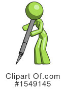 Green Design Mascot Clipart #1549145 by Leo Blanchette