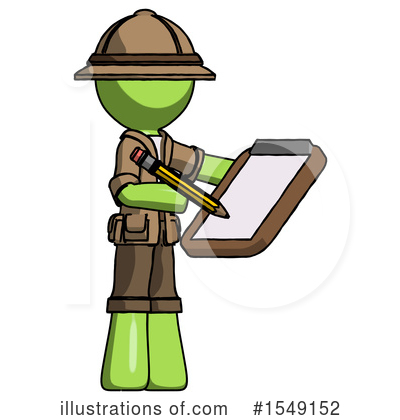 Royalty-Free (RF) Green Design Mascot Clipart Illustration by Leo Blanchette - Stock Sample #1549152