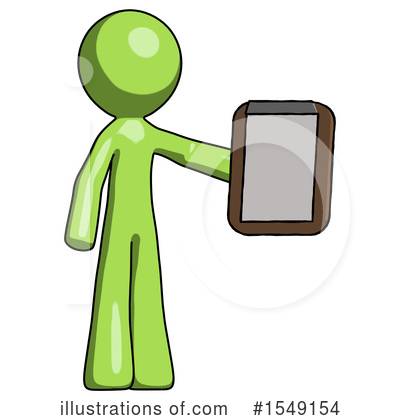 Royalty-Free (RF) Green Design Mascot Clipart Illustration by Leo Blanchette - Stock Sample #1549154