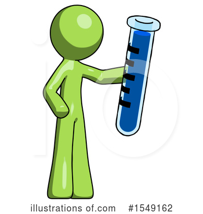 Royalty-Free (RF) Green Design Mascot Clipart Illustration by Leo Blanchette - Stock Sample #1549162
