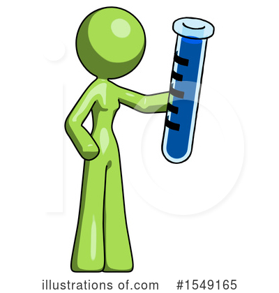 Royalty-Free (RF) Green Design Mascot Clipart Illustration by Leo Blanchette - Stock Sample #1549165