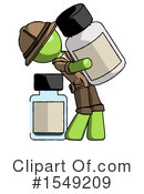 Green Design Mascot Clipart #1549209 by Leo Blanchette