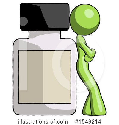 Royalty-Free (RF) Green Design Mascot Clipart Illustration by Leo Blanchette - Stock Sample #1549214