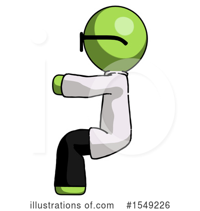 Royalty-Free (RF) Green Design Mascot Clipart Illustration by Leo Blanchette - Stock Sample #1549226