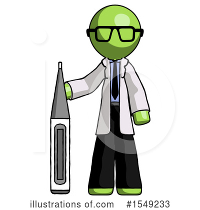 Royalty-Free (RF) Green Design Mascot Clipart Illustration by Leo Blanchette - Stock Sample #1549233