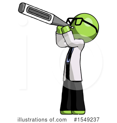 Royalty-Free (RF) Green Design Mascot Clipart Illustration by Leo Blanchette - Stock Sample #1549237