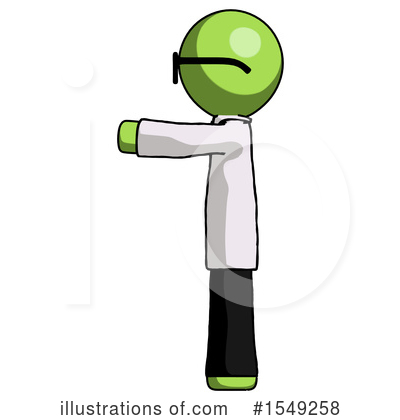 Royalty-Free (RF) Green Design Mascot Clipart Illustration by Leo Blanchette - Stock Sample #1549258