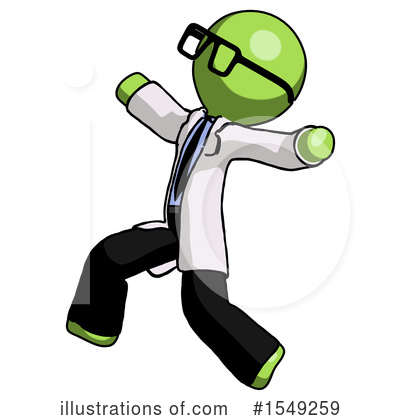 Royalty-Free (RF) Green Design Mascot Clipart Illustration by Leo Blanchette - Stock Sample #1549259