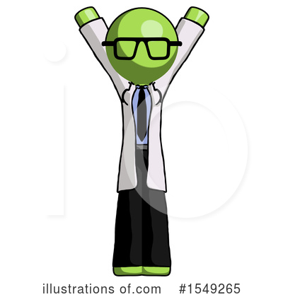 Royalty-Free (RF) Green Design Mascot Clipart Illustration by Leo Blanchette - Stock Sample #1549265