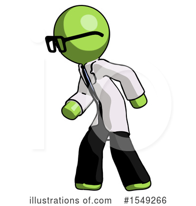 Royalty-Free (RF) Green Design Mascot Clipart Illustration by Leo Blanchette - Stock Sample #1549266