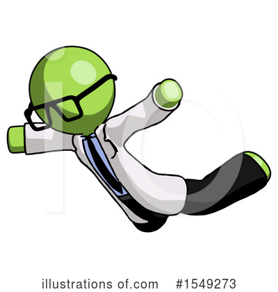 Royalty-Free (RF) Green Design Mascot Clipart Illustration by Leo Blanchette - Stock Sample #1549273