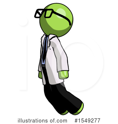 Royalty-Free (RF) Green Design Mascot Clipart Illustration by Leo Blanchette - Stock Sample #1549277