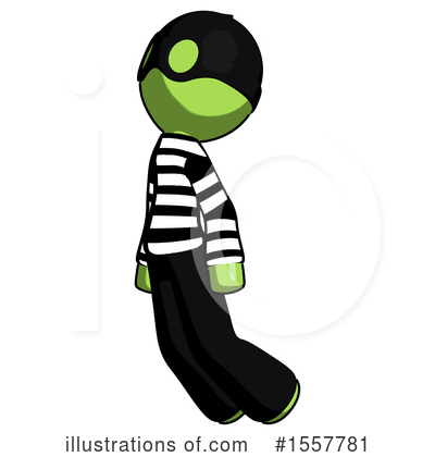 Royalty-Free (RF) Green Design Mascot Clipart Illustration by Leo Blanchette - Stock Sample #1557781