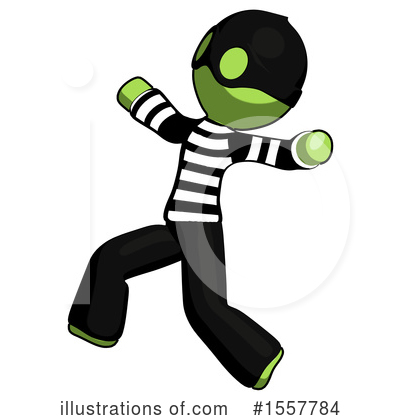 Royalty-Free (RF) Green Design Mascot Clipart Illustration by Leo Blanchette - Stock Sample #1557784