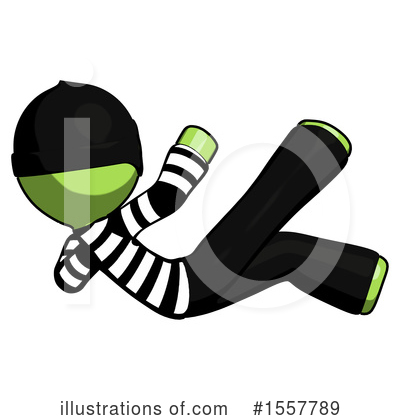 Royalty-Free (RF) Green Design Mascot Clipart Illustration by Leo Blanchette - Stock Sample #1557789