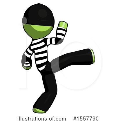 Royalty-Free (RF) Green Design Mascot Clipart Illustration by Leo Blanchette - Stock Sample #1557790
