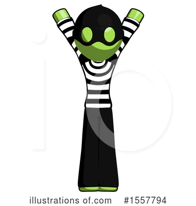 Royalty-Free (RF) Green Design Mascot Clipart Illustration by Leo Blanchette - Stock Sample #1557794
