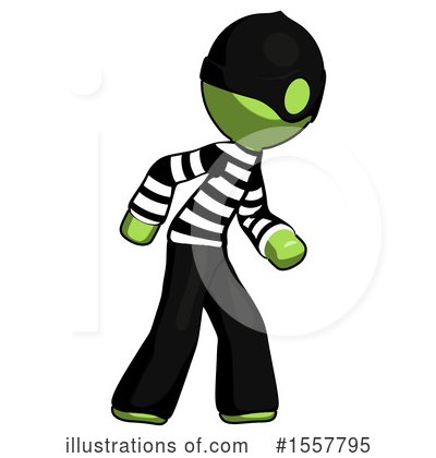 Royalty-Free (RF) Green Design Mascot Clipart Illustration by Leo Blanchette - Stock Sample #1557795