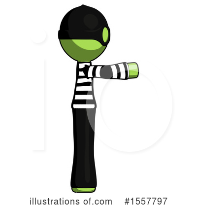 Royalty-Free (RF) Green Design Mascot Clipart Illustration by Leo Blanchette - Stock Sample #1557797