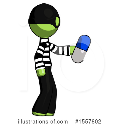 Royalty-Free (RF) Green Design Mascot Clipart Illustration by Leo Blanchette - Stock Sample #1557802