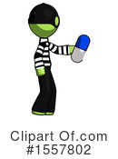 Green Design Mascot Clipart #1557802 by Leo Blanchette