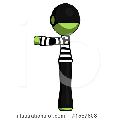 Royalty-Free (RF) Green Design Mascot Clipart Illustration by Leo Blanchette - Stock Sample #1557803