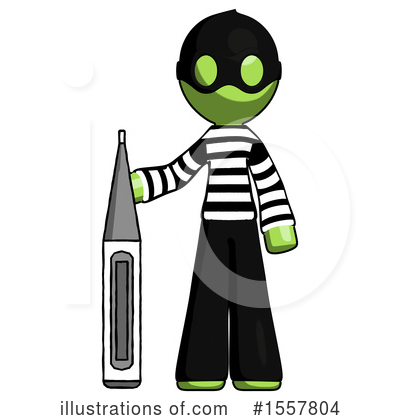 Royalty-Free (RF) Green Design Mascot Clipart Illustration by Leo Blanchette - Stock Sample #1557804