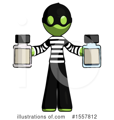 Royalty-Free (RF) Green Design Mascot Clipart Illustration by Leo Blanchette - Stock Sample #1557812