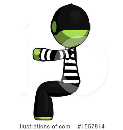 Royalty-Free (RF) Green Design Mascot Clipart Illustration by Leo Blanchette - Stock Sample #1557814