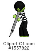 Green Design Mascot Clipart #1557822 by Leo Blanchette