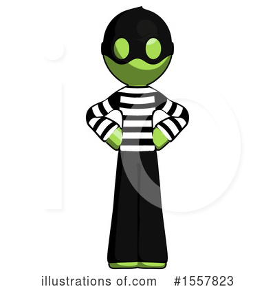 Royalty-Free (RF) Green Design Mascot Clipart Illustration by Leo Blanchette - Stock Sample #1557823