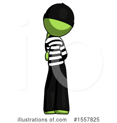 Royalty-Free (RF) Green Design Mascot Clipart Illustration by Leo Blanchette - Stock Sample #1557825