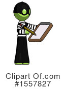 Green Design Mascot Clipart #1557827 by Leo Blanchette