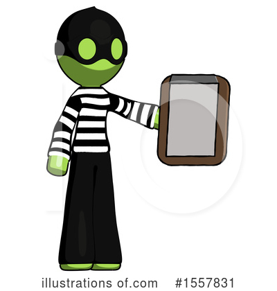 Royalty-Free (RF) Green Design Mascot Clipart Illustration by Leo Blanchette - Stock Sample #1557831