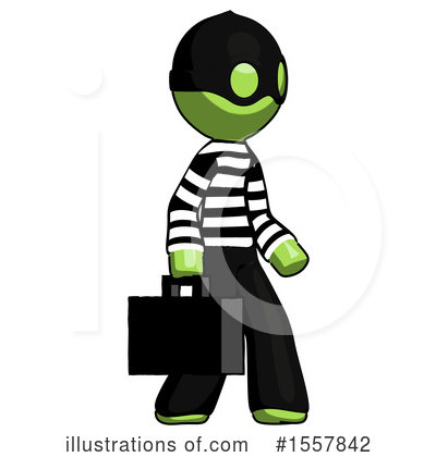 Royalty-Free (RF) Green Design Mascot Clipart Illustration by Leo Blanchette - Stock Sample #1557842