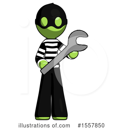 Royalty-Free (RF) Green Design Mascot Clipart Illustration by Leo Blanchette - Stock Sample #1557850