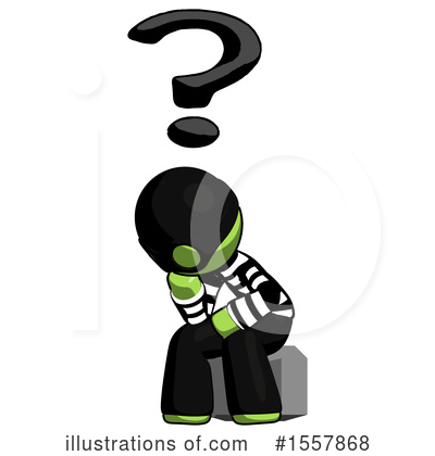 Royalty-Free (RF) Green Design Mascot Clipart Illustration by Leo Blanchette - Stock Sample #1557868