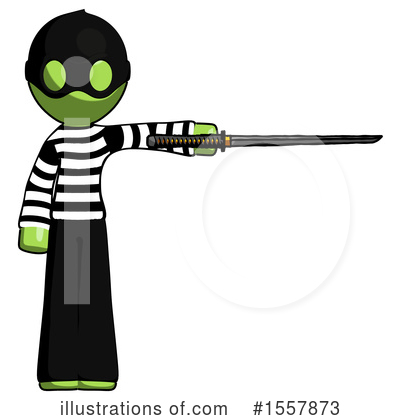 Royalty-Free (RF) Green Design Mascot Clipart Illustration by Leo Blanchette - Stock Sample #1557873