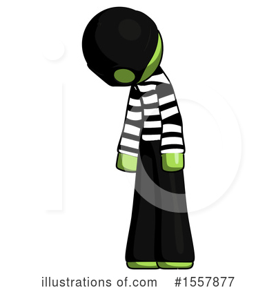 Royalty-Free (RF) Green Design Mascot Clipart Illustration by Leo Blanchette - Stock Sample #1557877