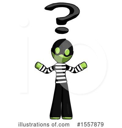 Royalty-Free (RF) Green Design Mascot Clipart Illustration by Leo Blanchette - Stock Sample #1557879