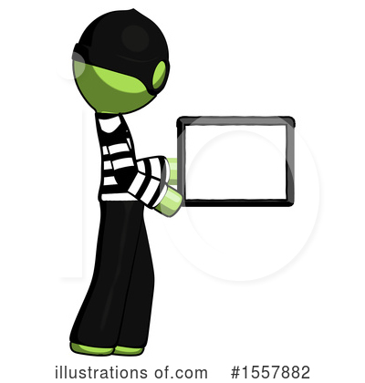 Royalty-Free (RF) Green Design Mascot Clipart Illustration by Leo Blanchette - Stock Sample #1557882