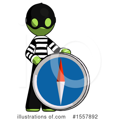 Royalty-Free (RF) Green Design Mascot Clipart Illustration by Leo Blanchette - Stock Sample #1557892