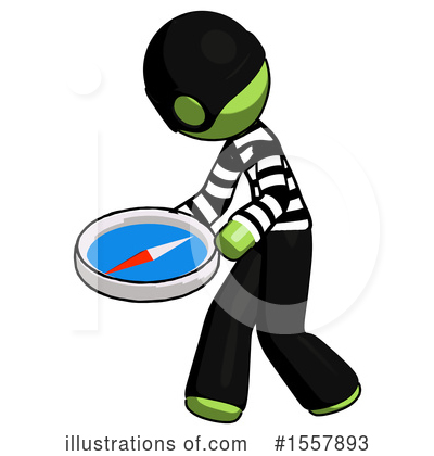 Royalty-Free (RF) Green Design Mascot Clipart Illustration by Leo Blanchette - Stock Sample #1557893