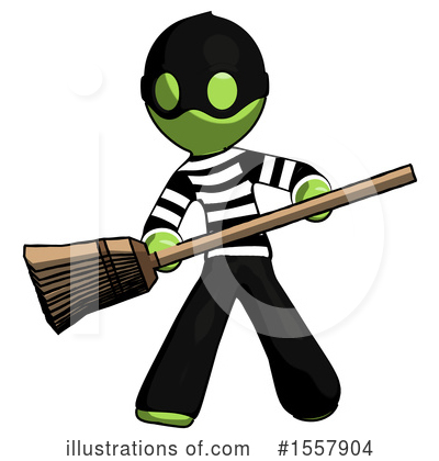 Royalty-Free (RF) Green Design Mascot Clipart Illustration by Leo Blanchette - Stock Sample #1557904