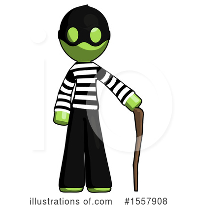 Royalty-Free (RF) Green Design Mascot Clipart Illustration by Leo Blanchette - Stock Sample #1557908