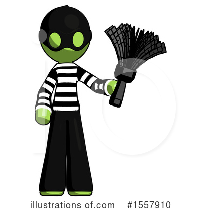 Royalty-Free (RF) Green Design Mascot Clipart Illustration by Leo Blanchette - Stock Sample #1557910