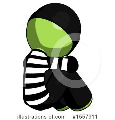 Royalty-Free (RF) Green Design Mascot Clipart Illustration by Leo Blanchette - Stock Sample #1557911