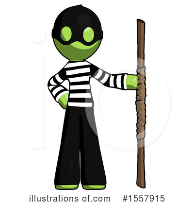 Royalty-Free (RF) Green Design Mascot Clipart Illustration by Leo Blanchette - Stock Sample #1557915
