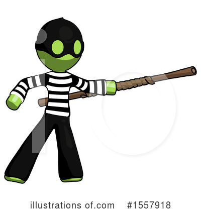 Royalty-Free (RF) Green Design Mascot Clipart Illustration by Leo Blanchette - Stock Sample #1557918