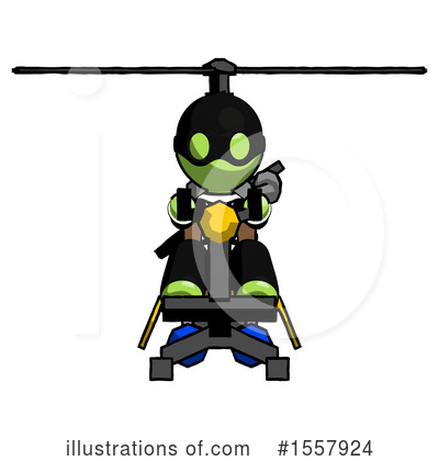 Royalty-Free (RF) Green Design Mascot Clipart Illustration by Leo Blanchette - Stock Sample #1557924